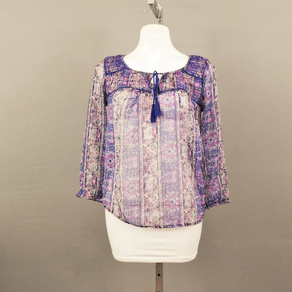 American Eagle Women Shirt Purple S